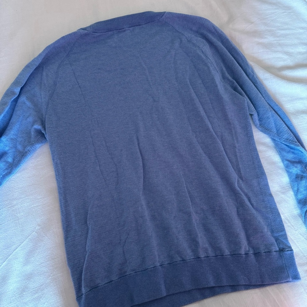 Baby blue Peter millar sweater - Picture 3 of 3